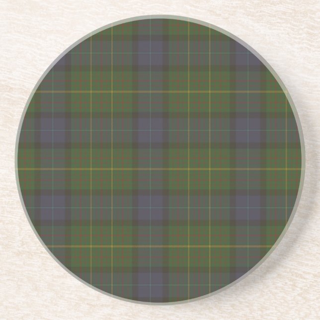 California Staat Tartan Getränkeuntersetzer (Vorne)