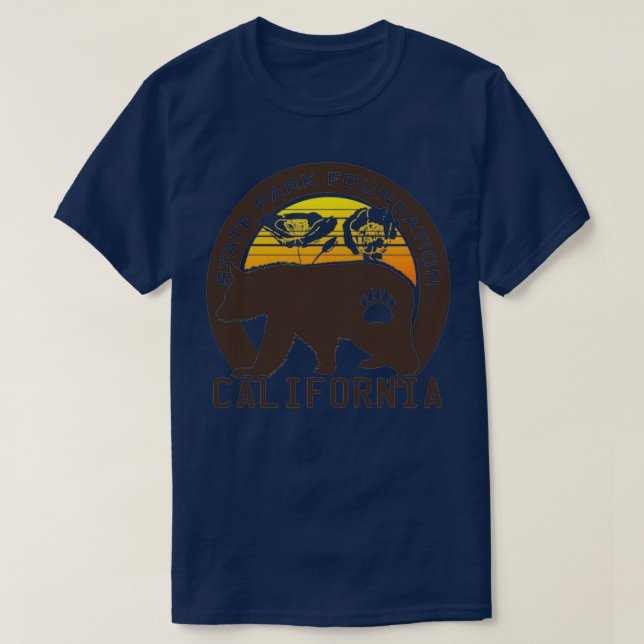 California Staaten Park  T-Shirt (Design vorne)