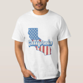 California Stars & Stripes Silhouette T-Shirt