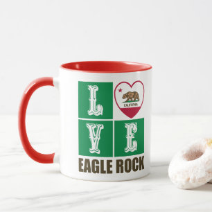 California State Flag Heagle Rock Tasse