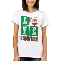 California State Flag Heart Danville