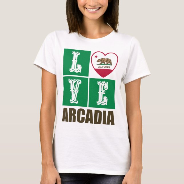 California State Flag Heathrow Arcadia T-Shirt (Vorderseite)