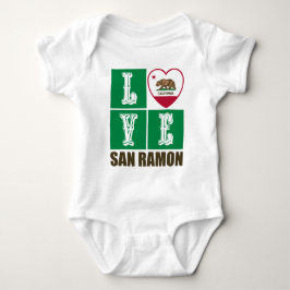 California State Flag Heft San Ramon Baby Strampler