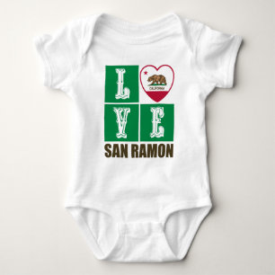 California State Flag Heft San Ramon Baby Strampler