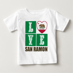 California State Flag Heft San Ramon Baby T-shirt
