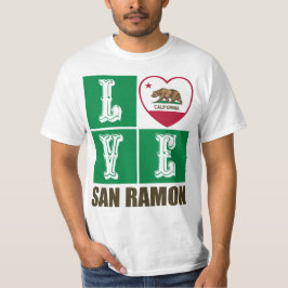 California State Flag Heft San Ramon T-Shirt
