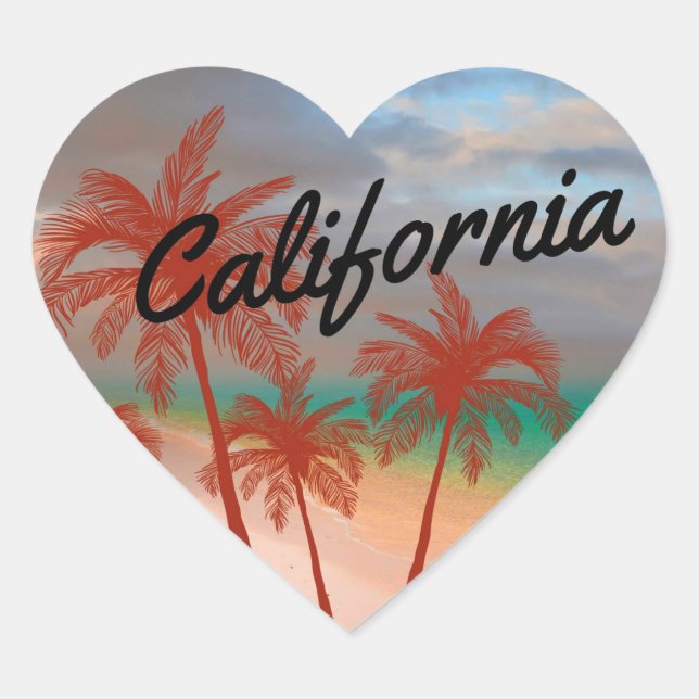 California Sticker (Vorderseite)
