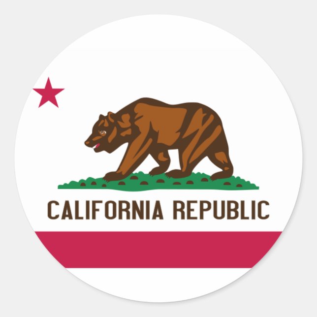 California Sticker (Vorderseite)