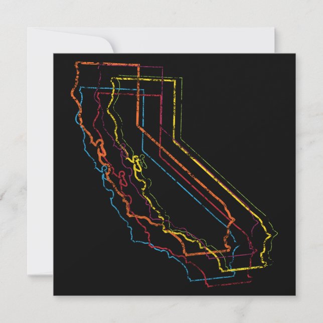 California Stolz Einladung (Vorderseite)