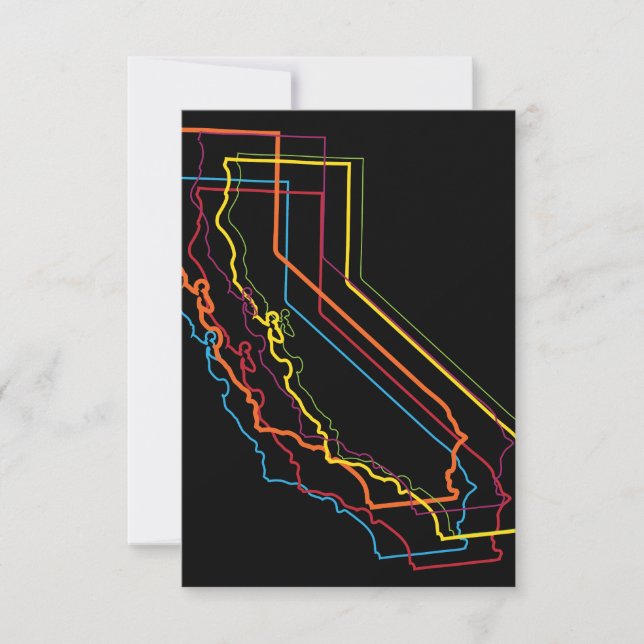 California Stolz Einladung (Vorderseite)