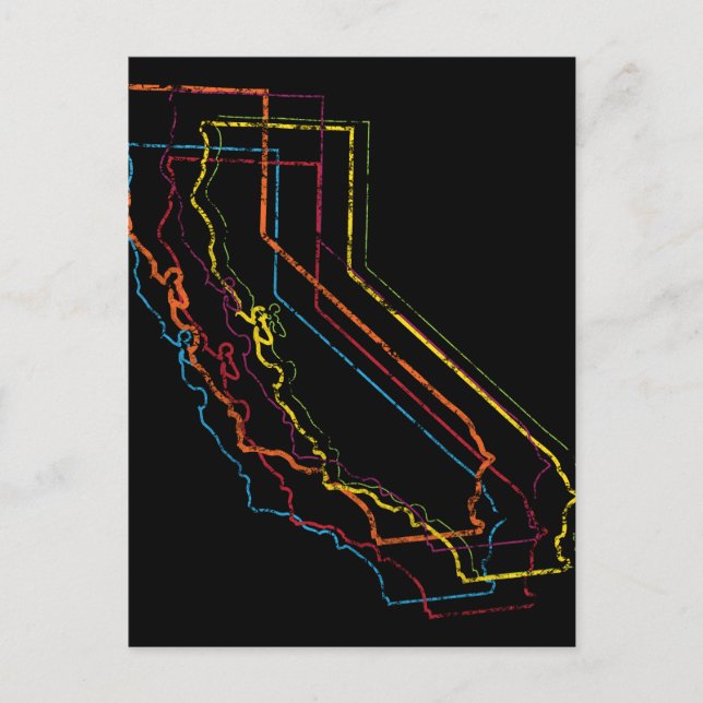 California Stolz Postkarte (Vorderseite)