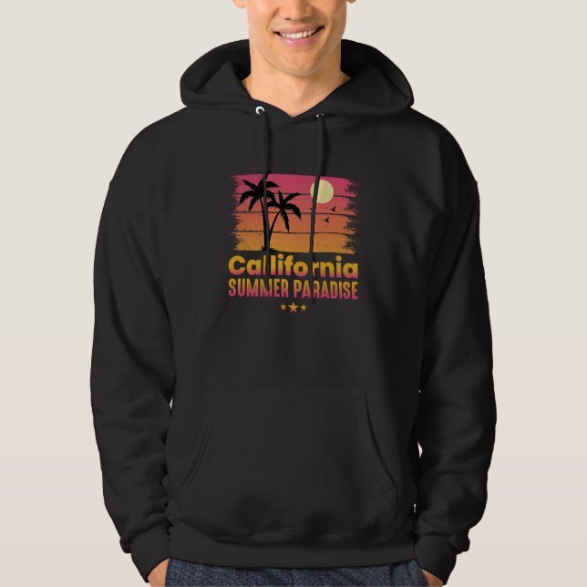 California Summer Paradise kids Hoodie (Vorderseite)