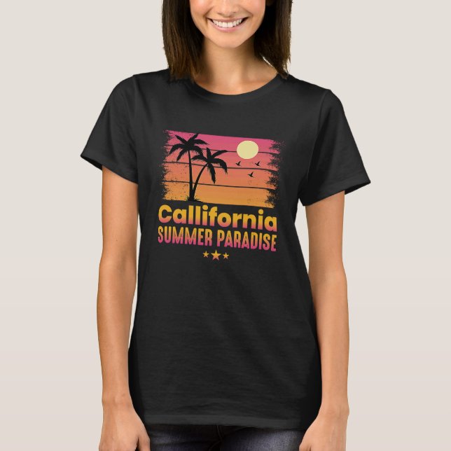 California Summer Paradise kids T-Shirt (Vorderseite)