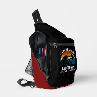 California Summer Surfer Vibes Crossbody Bag