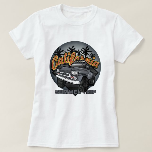 California Summer Trip T-Shirt (Design vorne)