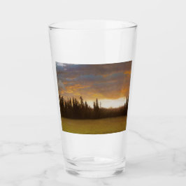 California Sunset (kalifornische Landschaft) Glas