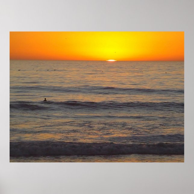 California Sunset Ken Gage Fotografie Poster (Vorne)