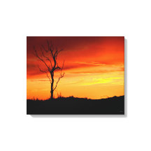 California Sunset Leinwand