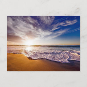 California Sunset Postkarte