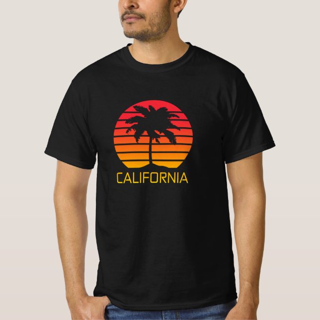 California Sunset T - Shirt (Vorderseite)