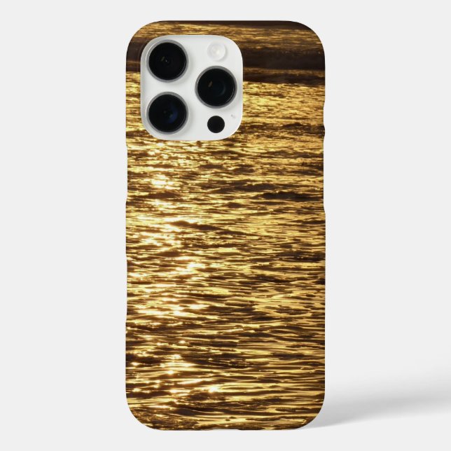 California Sunset Waves Ocean Seascape Case-Mate iPhone Hülle (Rückseite)