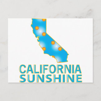 California Sunshine Postkarte