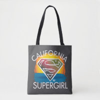 California Supergirl Sunset Graphic