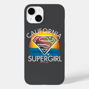 California Supergirl Sunset Graphic Case-Mate iPhone 14 Hülle