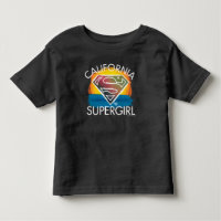 California Supergirl Sunset Graphic
