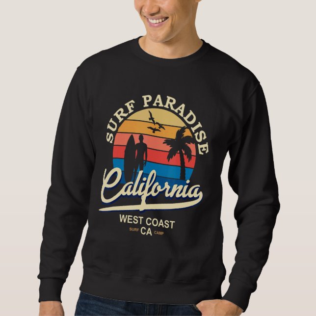 California Surf Paradise Sweatshirt (Vorderseite)