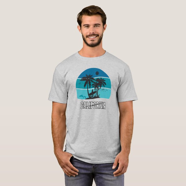 California Surf T-Shirt (Vorne ganz)