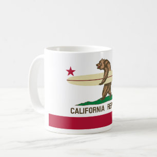 California Surfbär Coffee Tasse
