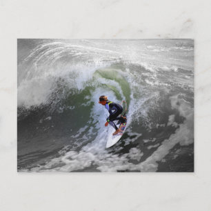 California Surfer Boy Postcard Postkarte