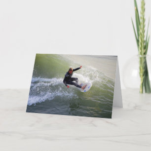 California Surfer Grußkarte Karte