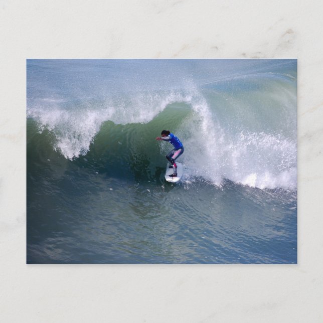 California Surfer Postcard Postkarte (Vorderseite)