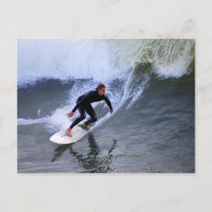 California Surfer Postcard Postkarte