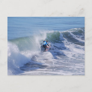 California Surfer Postcard Postkarte