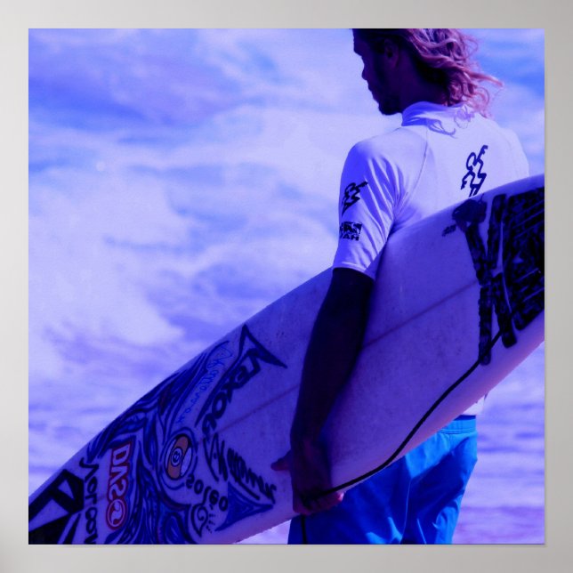 California Surfer Poster (Vorne)