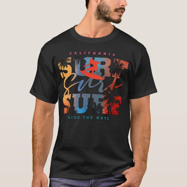California Surfing Adventure T-Shirt (Vorderseite)
