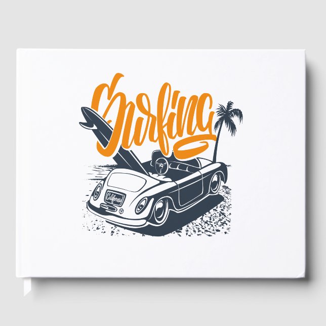 california surfing gästebuch (Vorderseite)