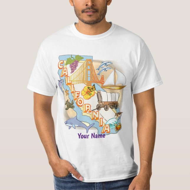 California T - Shirt (Vorderseite)