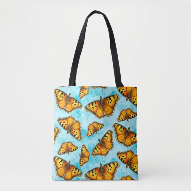 California Tortoiseshell Butterfly Illustration (Vorderseite)