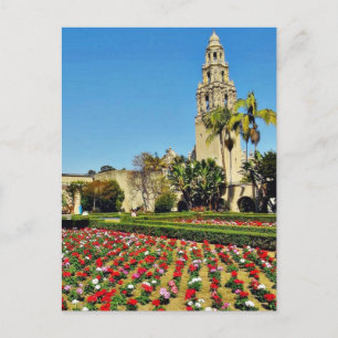 California Tower im Balboa Park Postkarte