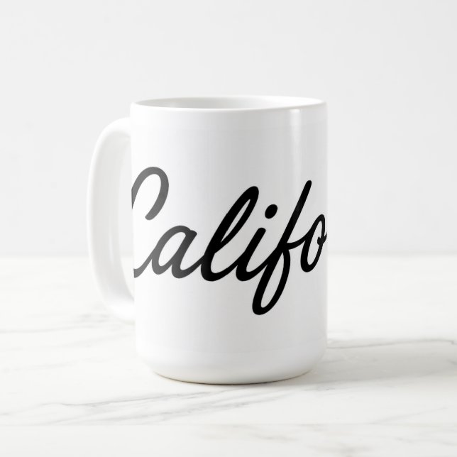 California Träumen Kaffeetasse (Vorderseite Links)