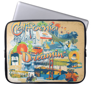 California Träumen Laptopschutzhülle