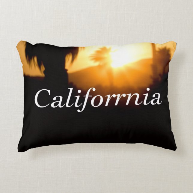 California Träumerei Dekokissen (Vorderseite)