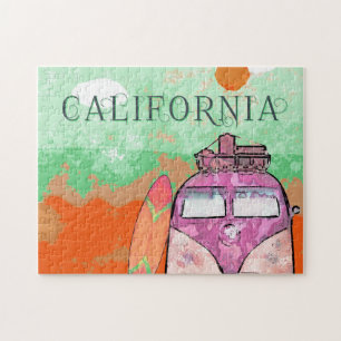 California Travel Poster Puzzle