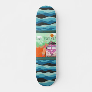 California Travel Poster Skateboard