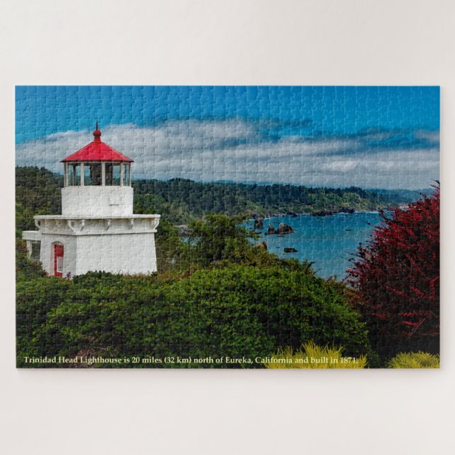 California Trinidad Head Lighthouse Puzzle (Horizontal)
