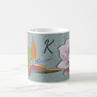California Tropical Garden Hand Gezeichnet Kaffeetasse